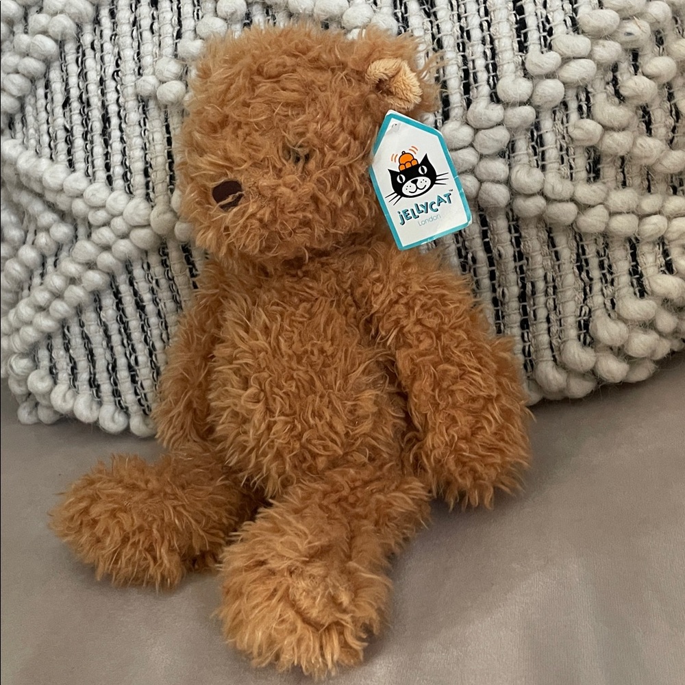 Jellycat Mumble Billie Bear Vintage Retired Hard to Find - Picture 3 of 10